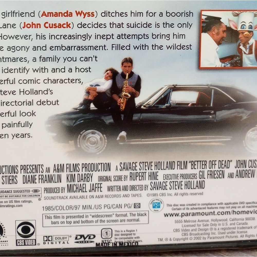 Better Off Dead Widescreen Collection DVD, Sealed - Picture 4 of 6